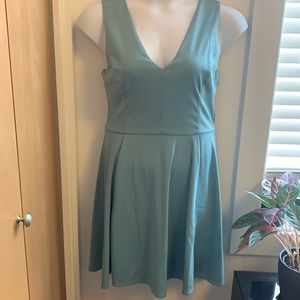 H&M Dusty Blue Dress